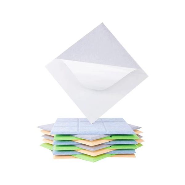 Quality Self Adhesive Slotted  Polyester Acoustic Panels 600mmx600mm wholesale