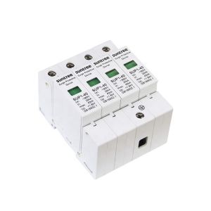 White Lightning Arrester 2Pole AC Surge Protector