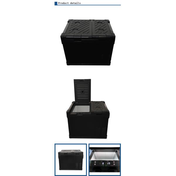 Tesla Car Fridge 55ND Space Saving Design 12v Mini Refrigerator Freezer with Amazon