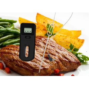 Deformable 2 In 1 Meat Bluetooth Thermometer Handheld Electronic With Magnet