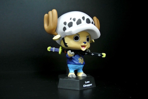 Grey Color Japanese Cartoon Figures , Mini Plastic Toys For Children