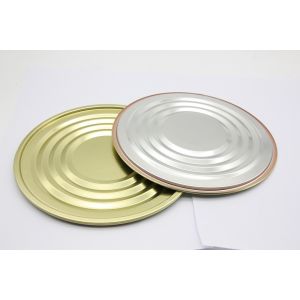 Accurate Size Can Ends , Metal Candle Lids Beautiful Smooth Surface