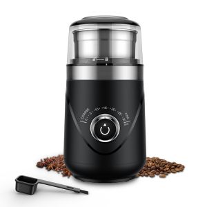 Capacity 70g Burr Mill Grinder 63 Db Noise Timing Knob Portable Burr Coffee Grinder