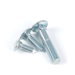 DIN603 Zinc Plated Mushroom Square Neck Carriage Bolt M4 M6 M8 M10 M12 100mm