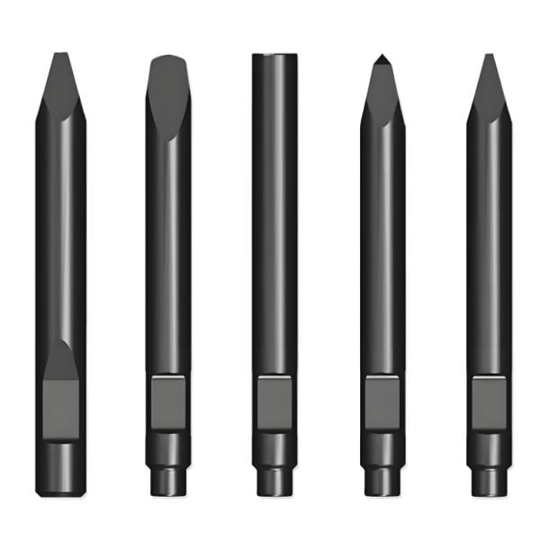 Various Models SB40 Construction Machinery Parts Excavator Crusher Drill Rod Rock Breaking Hammer Blunt Chisel for Hammer