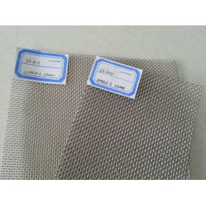 China SS316 SS304 Stainless Steel Wire Mesh / Acid Resisting Metal Wire Mesh 30m Length on sale