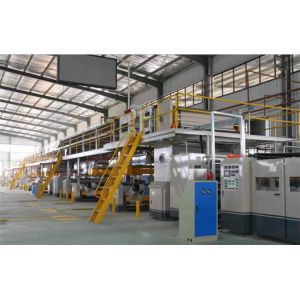 Easy-used 3 Layer Nano Corrugated Cardboard Production Line Paper Making