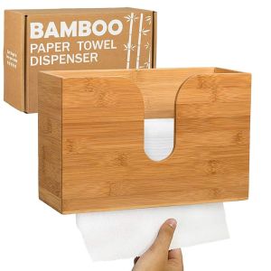 China Special Design Bamboo Tissue Racks And Holders , Wood Tissue Box Cover on sale