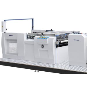 Two Units Industrial Laminating Machine High Efficiency Induction Heating