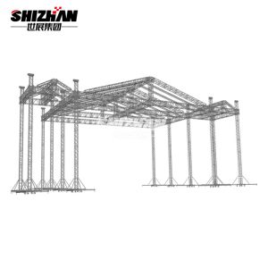 Light Aluminum Plate Bolt Truss Frame Structure For Event