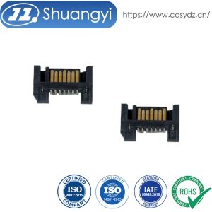 High board to board PCB connector 1.27mm pitch gold plated male terminals