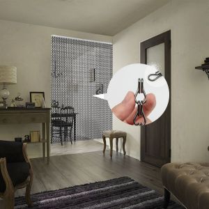 Aluminium Chain Fly Screen Ideal Solution For Insect Control And Ventilation