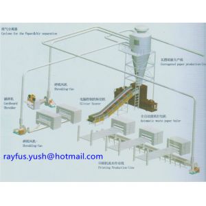 Waste Carton Automatic Cardboard Baler Machine / Cardboard Compactor Machine