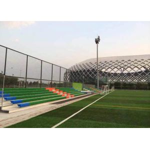 China Football Match Permanent Grandstands Angle Frame Optional Handrail on sale