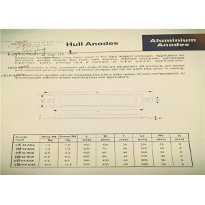 Magnesium hull anode Magnesium Tank anti corrosion high potential