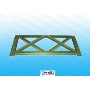 Firm Bailey Bridge Components Bracing Vertical Frame For TR / QR