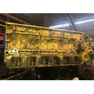 6D140-1 Diesel Used Engine Blocks For Exvavator PC650 Water Cooling