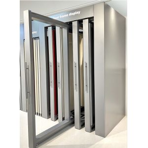 2545mm Display Cabinet Stand Customized Powder Coated Door Frame Display