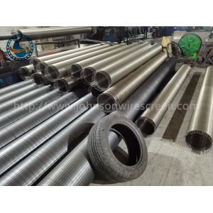 Full Welded Wedge Wire Screen Mesh For Effective Liquid Filtration