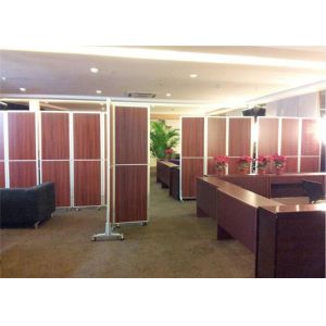 Room Driver No track With Floor Wheels Partition Wall Folding Project