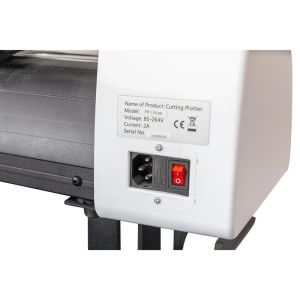 High Precision Auto Contour Vinyl Cutter Machine 135cm Stepper Motor Driver