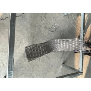 SS316 3mm Rope Test 200KG Weight Ferruled Type Wire Rope Netting for safety use