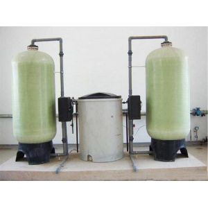 1TPH Commercial Water Softener System DOW Membrane With Iron Filter
