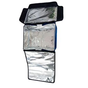 Foldable Insulated Food Delivery and Grocery Bags with Polyster EPE Foam Foil