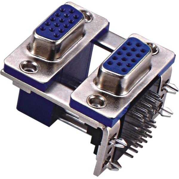 Quality Double Layer IO Interface D Sub Connector Lower / Upper Layer Mother D-SUB wholesale