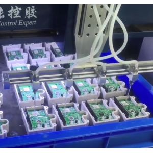 Micro Electronics Automatic Adhesive Dispensing Machine with Self-Cleaning