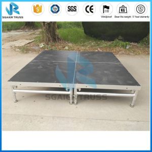 Easy Install Stage Equipment Hotel Indoor Foldable Mobile Aluminum Stage /