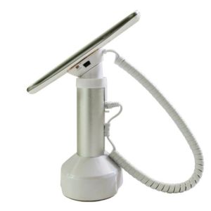 COMER mobile security countertop display magnetic Stands with alarm function