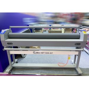 China Silicone Roller Manual Cold Laminator Wide Format Hand Crank Laminator on sale