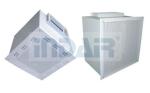 SS304 ISO HEPA Terminal Box Low Initial Pressure Drop With Diffuser Plate