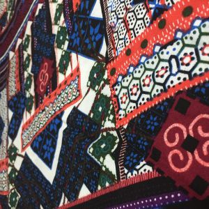 Plain Printed Rayon Fabric 30 X 30 Yarn Count 68 X 60 Density 145cm Width