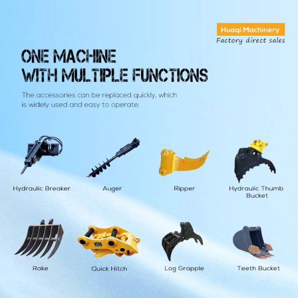 Escavatore Mini Small Micro Home Crawler Bagger Digger Excavators Machine 2 T 0.8 1.2 1.5 2 Ton 1 Ton Mini Excavator