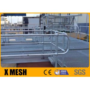 China 2000mm Aluminum Walkway Grating In Civil Engineering 25mmx3mm on sale
