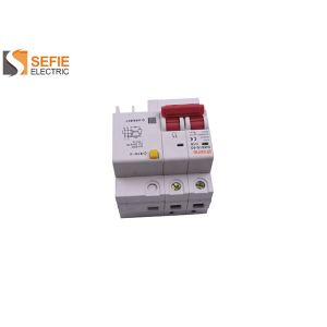 Electric Triple Pole Rcbo 30ma Type C Mcb Tripping Curve CCC Certification