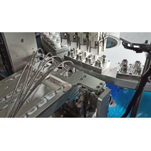 Cheap Euro Cap Assembly Machine for Automatic Assembly of Easy Peel Foil Caps for IV Infusion Soft Bags and Bottles for sale