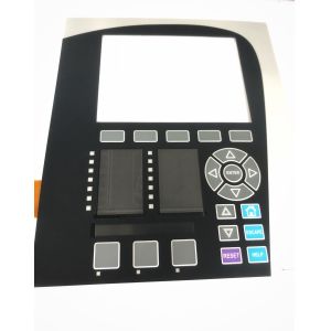 Pocket Design Embossed PET Membrane Switch With FPC Cable