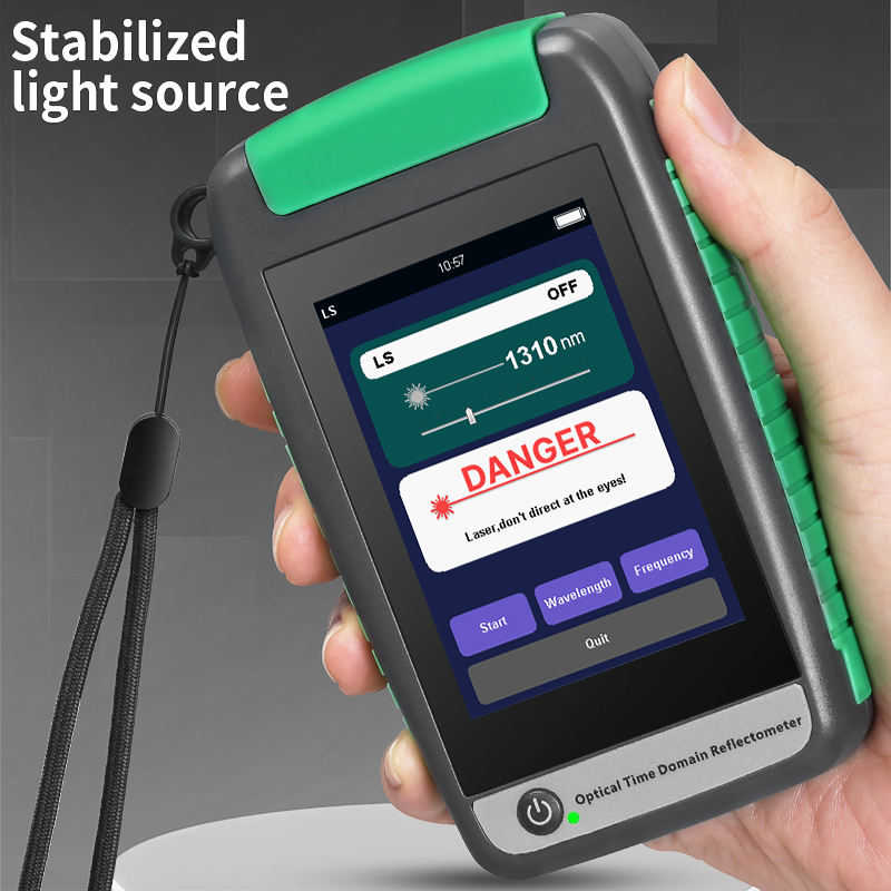 China Mini OTDR Tester 1310nm 1550nm 1610nm 1625nm 1650nm Handheld Optical Time Domain Reflectometer Fiber Optic Equipment on sale