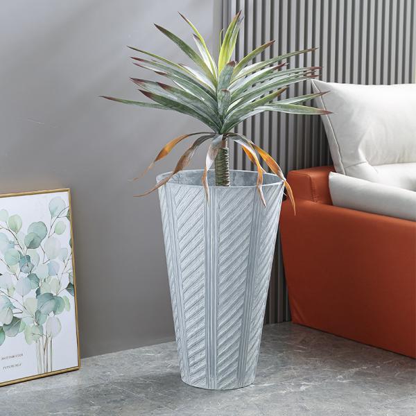 Stunning Garden With Our Durable Fiber Clay Planters D440*390MM