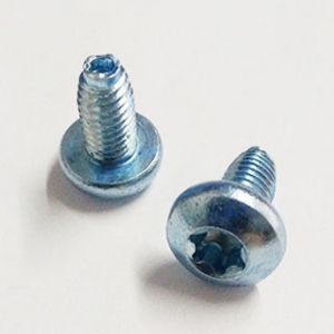 Zinc Plated Hexalobular Socket Pan Head Thread Rolling Screws DIN7500