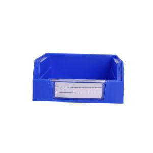 Customized Color Open Hopper Front Bins for Plastic Stackable Warehouse Storage