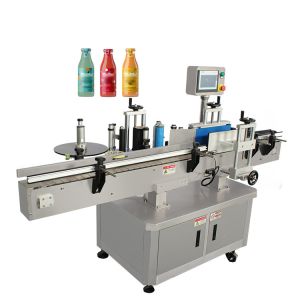 Table Horizontal Round Bottle Labeling Machine Automatic Scratch Label
