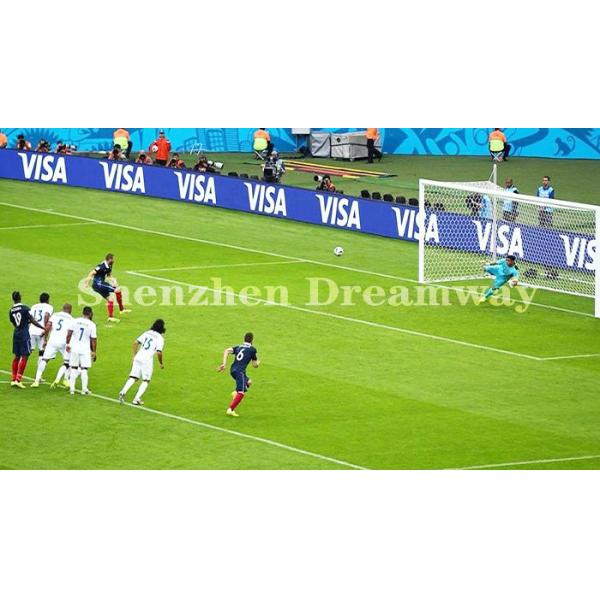 Large Waterproof Football Stadium Led Display , Perimeter Led Screen 8mm Piexl