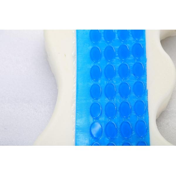 Universal Auto Car Cushions Soft Gel Orthopedic Seat Cushion Pad White Color