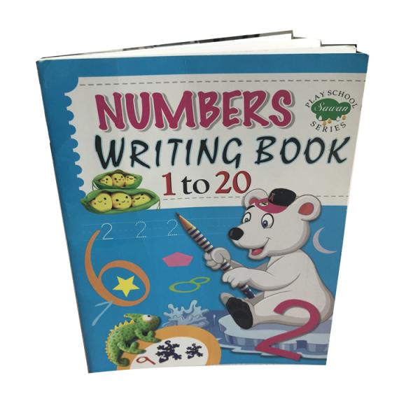 OEM School Exercise Soft Cover Book Printing Lamination Surface Finishing