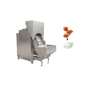 China 1.52Kw Multifunctional 3000kg/H Onion Peeling Machine on sale