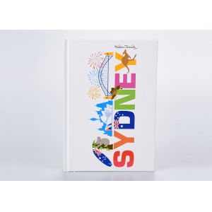 Matte Delicate Hard Cover Notebook Custom Printed With Perfect Binding